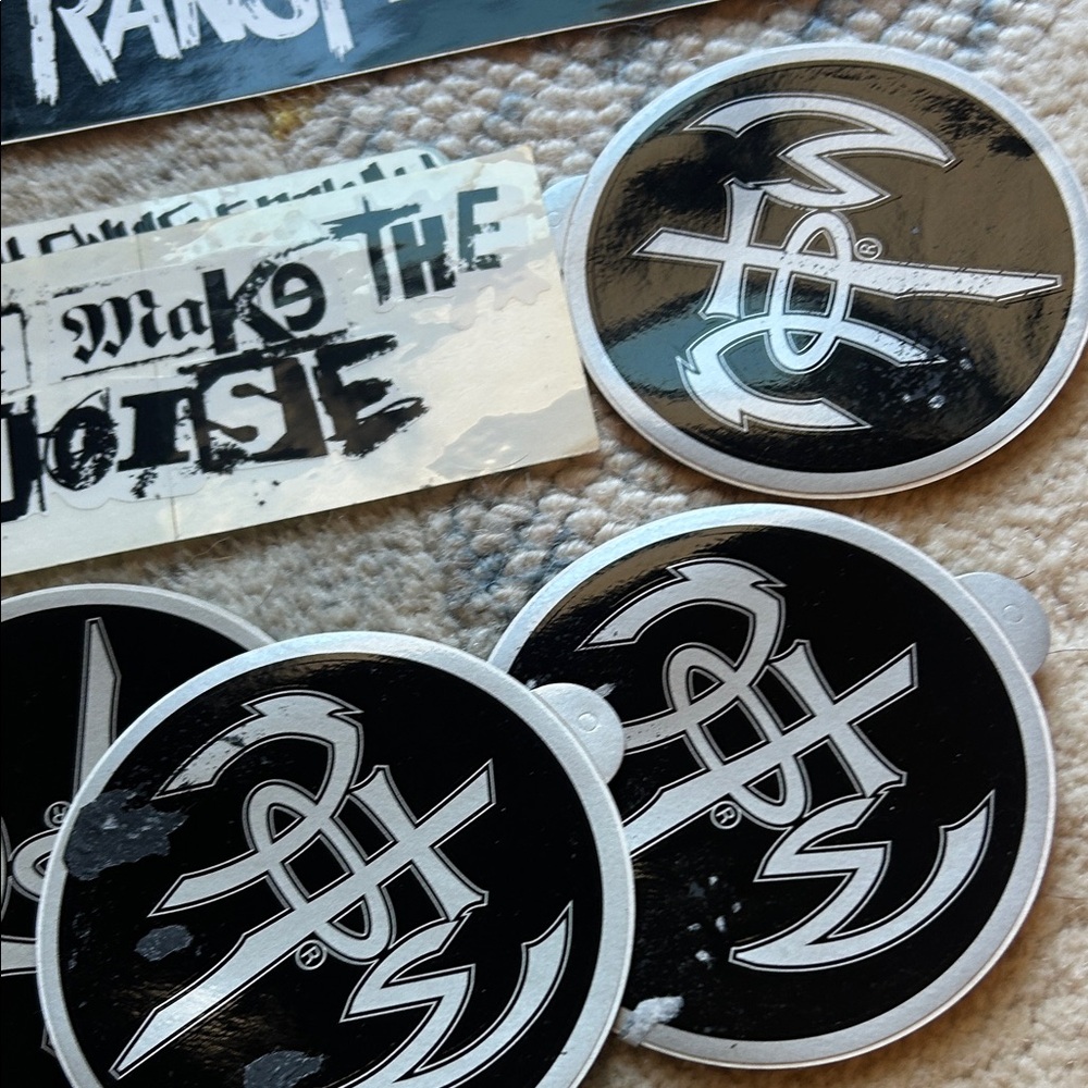 Band Logo Sticker Set - Picture 3 of 3